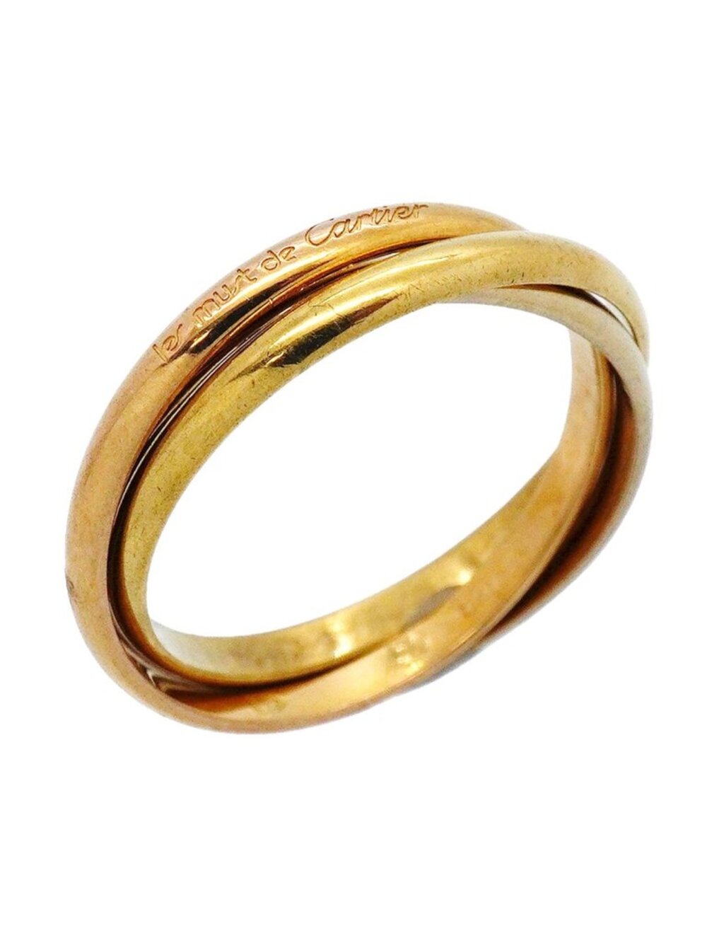 Cartier Ring Trinity XS 18k Yellow Gold 18k White Pink
